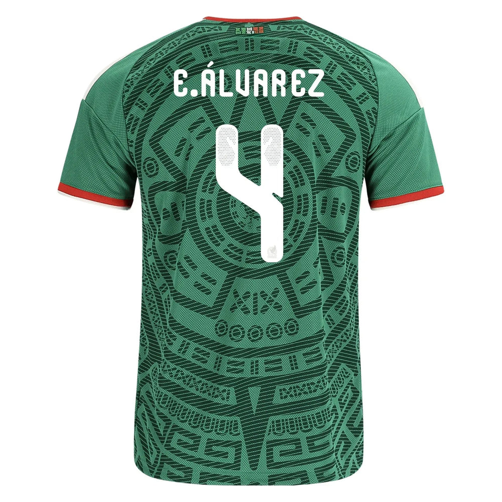 2026 Mexico Men's Stadium Home Soccer Jersey Bold Green 