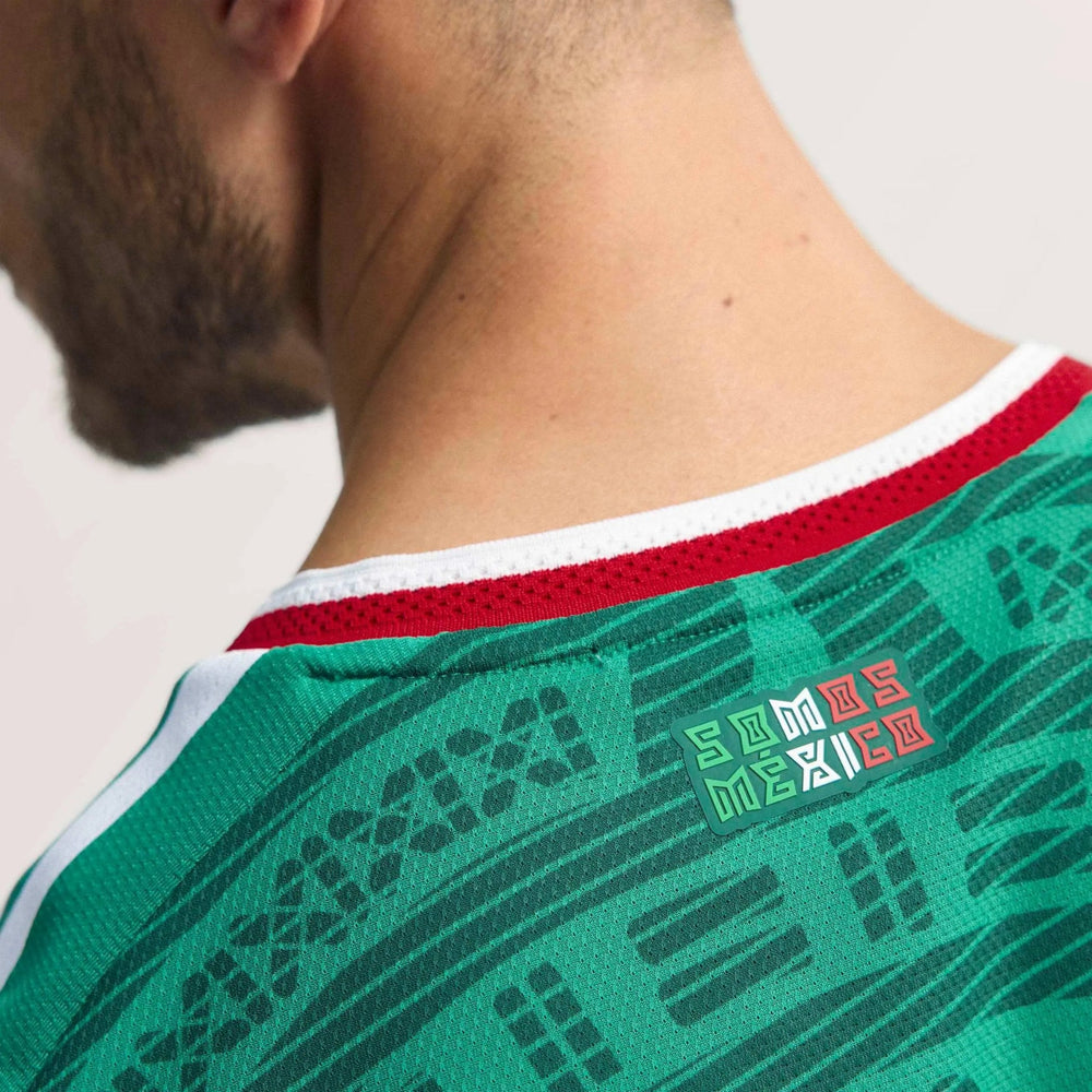 2026 Mexico Men's Authentic Home Soccer Jersey Bold Green 