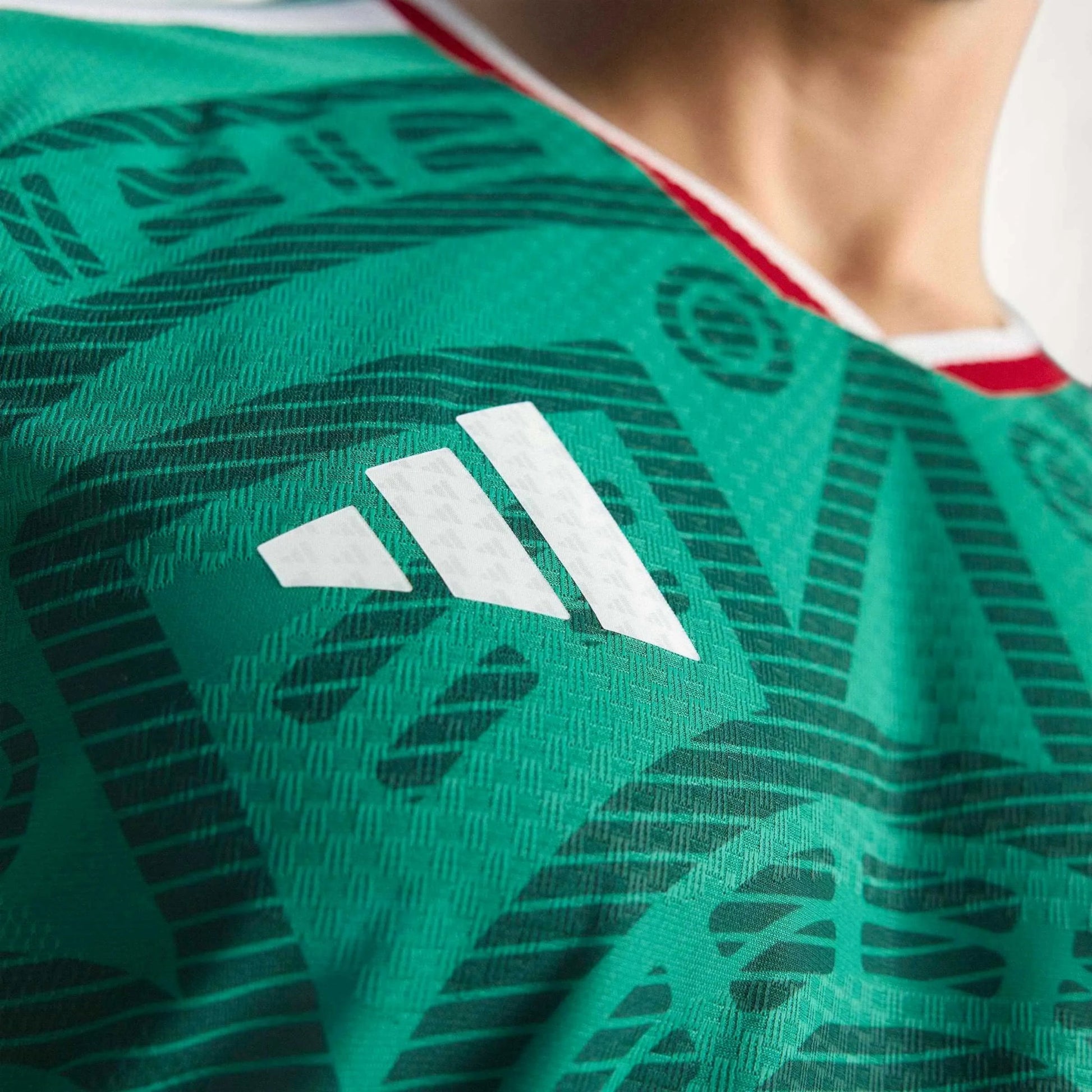 2026 Mexico Men's Authentic Home Soccer Jersey Bold Green 