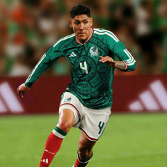 2026 Mexico Men's Authentic Home Long-Sleeve Soccer Jersey Bold Green 