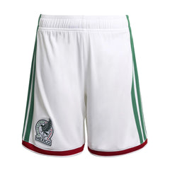 2026 Mexico Youth Home Shorts White 