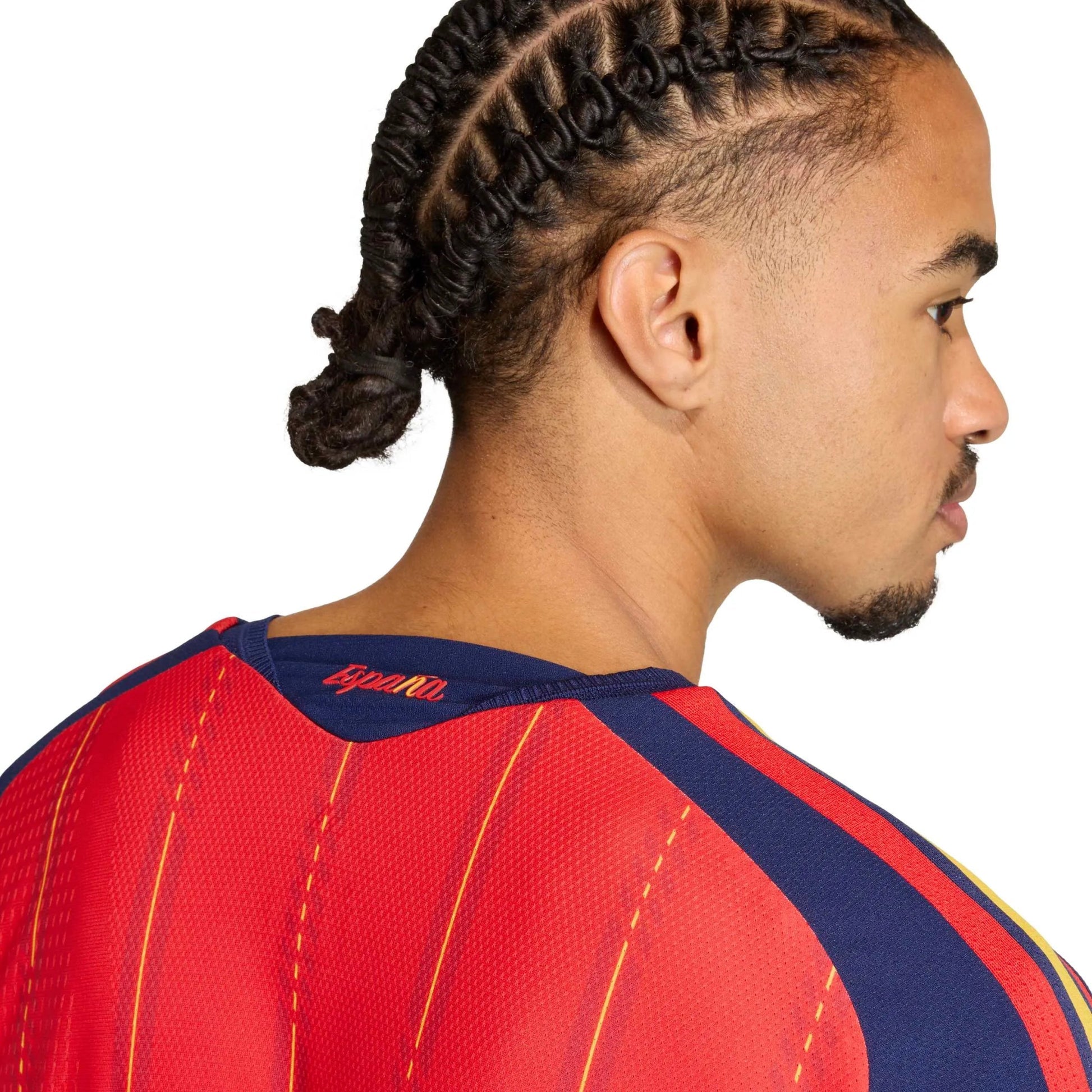 2026 Spain Men's Authentic Home Soccer Jersey Vivid Red 