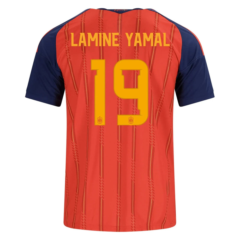2026 Spain Youth Stadium Home Soccer Jersey Vivid Red 