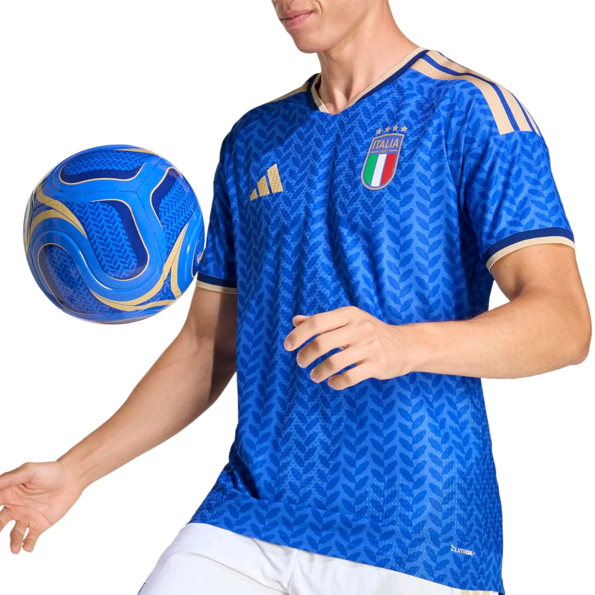 2026 Italy Men's Authentic Home Soccer Jersey Bold Blue 