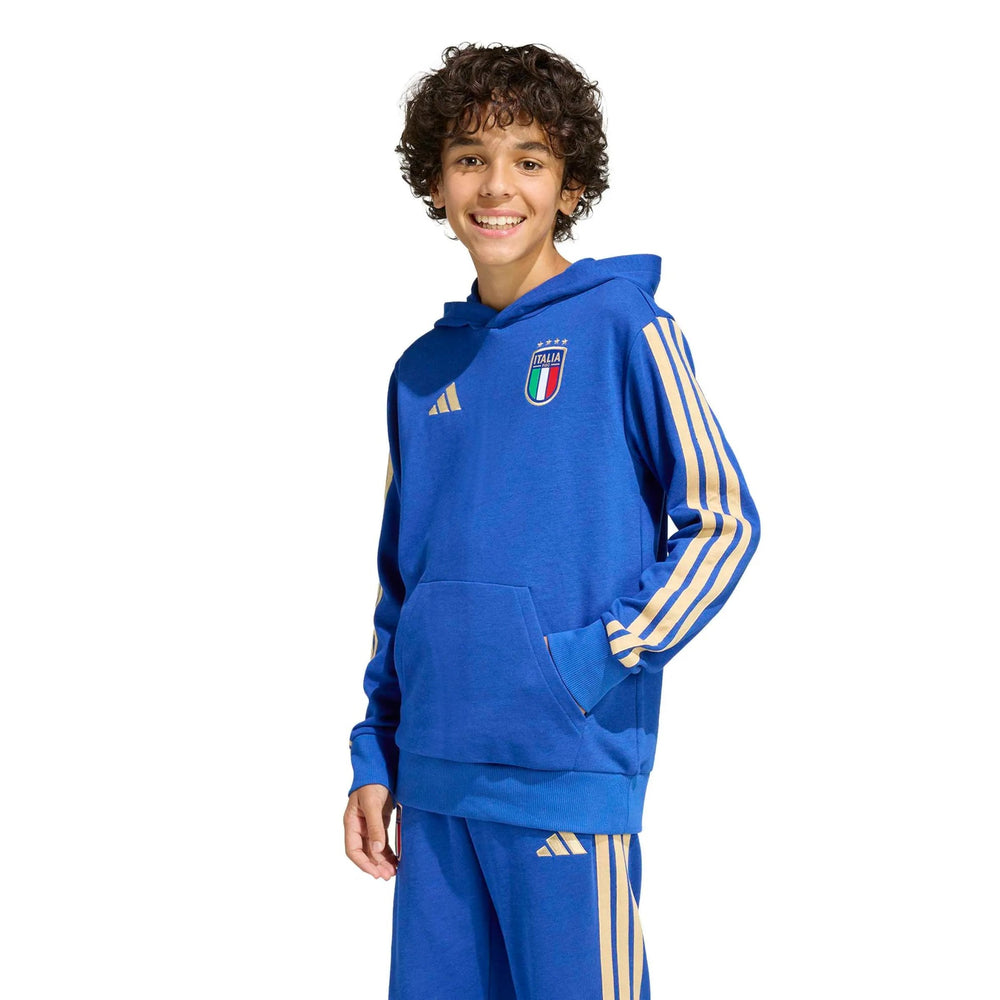 2026 Italy Youth DNA Hoodie Bold Blue 