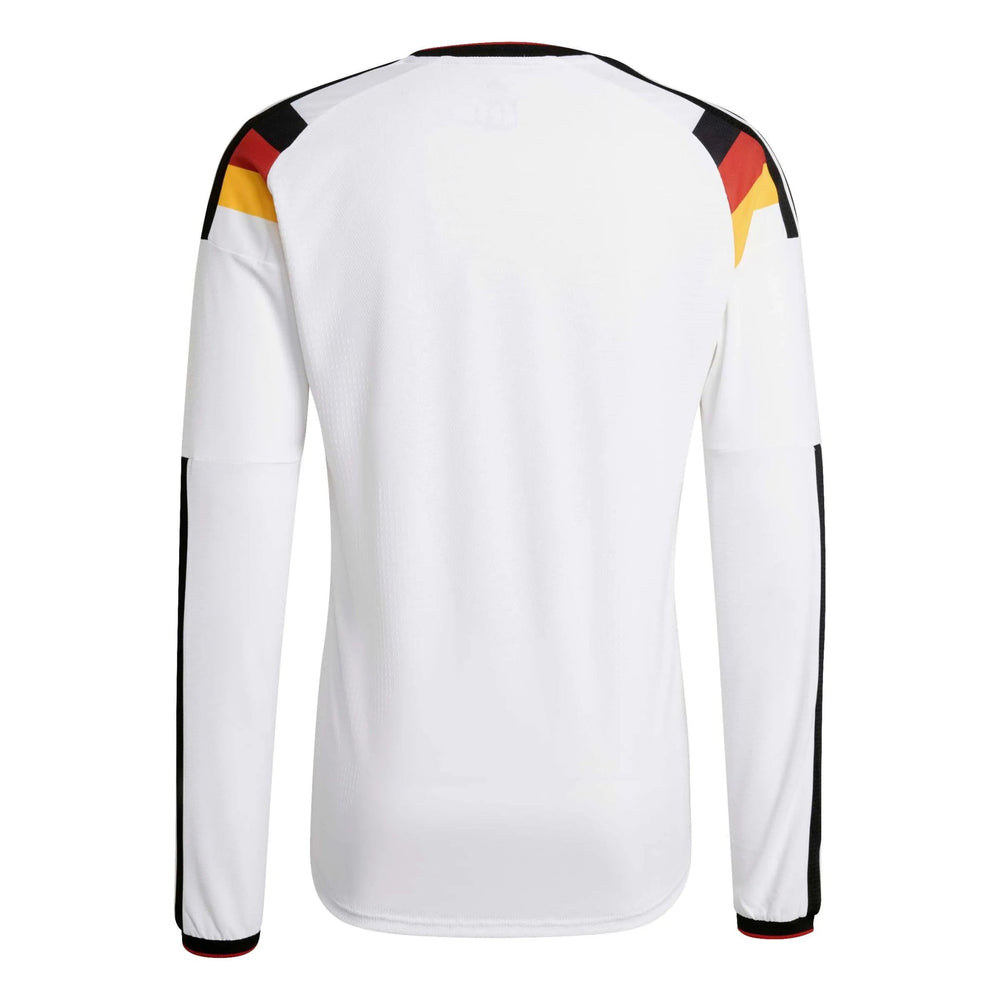2026 Germany Men's Authentic Home Long-Sleeve Soccer Jersey White 