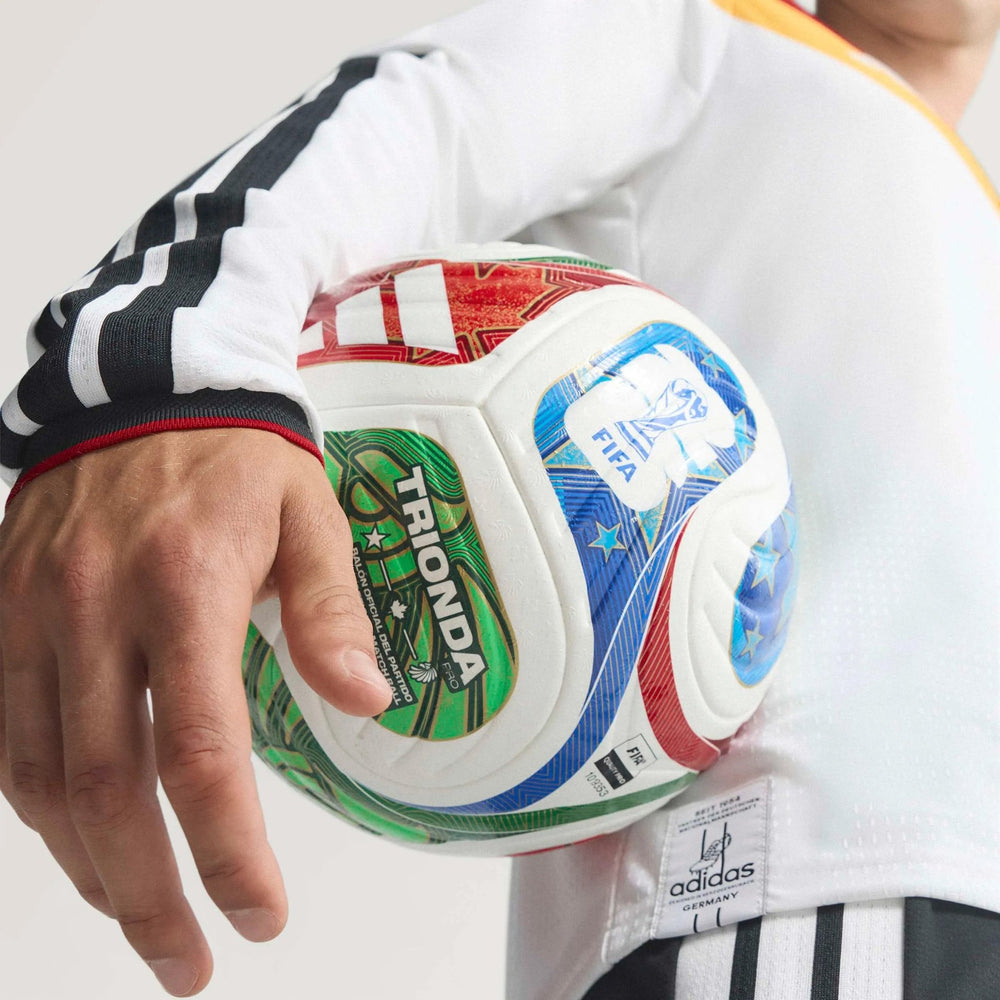 2026 Germany Men's Authentic Home Long-Sleeve Soccer Jersey White 