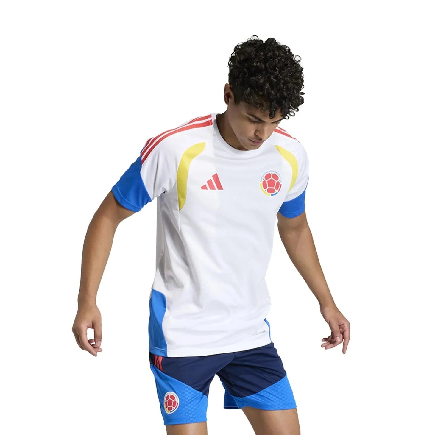 2026 Colombia Men's Training Soccer Jersey White 