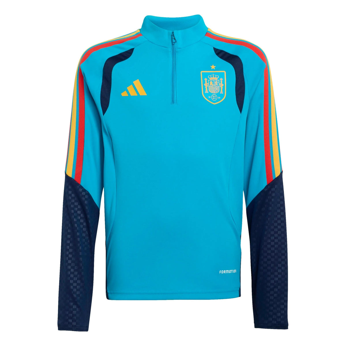 2026 Spain Youth Tiro Training Top Bold Aqua 