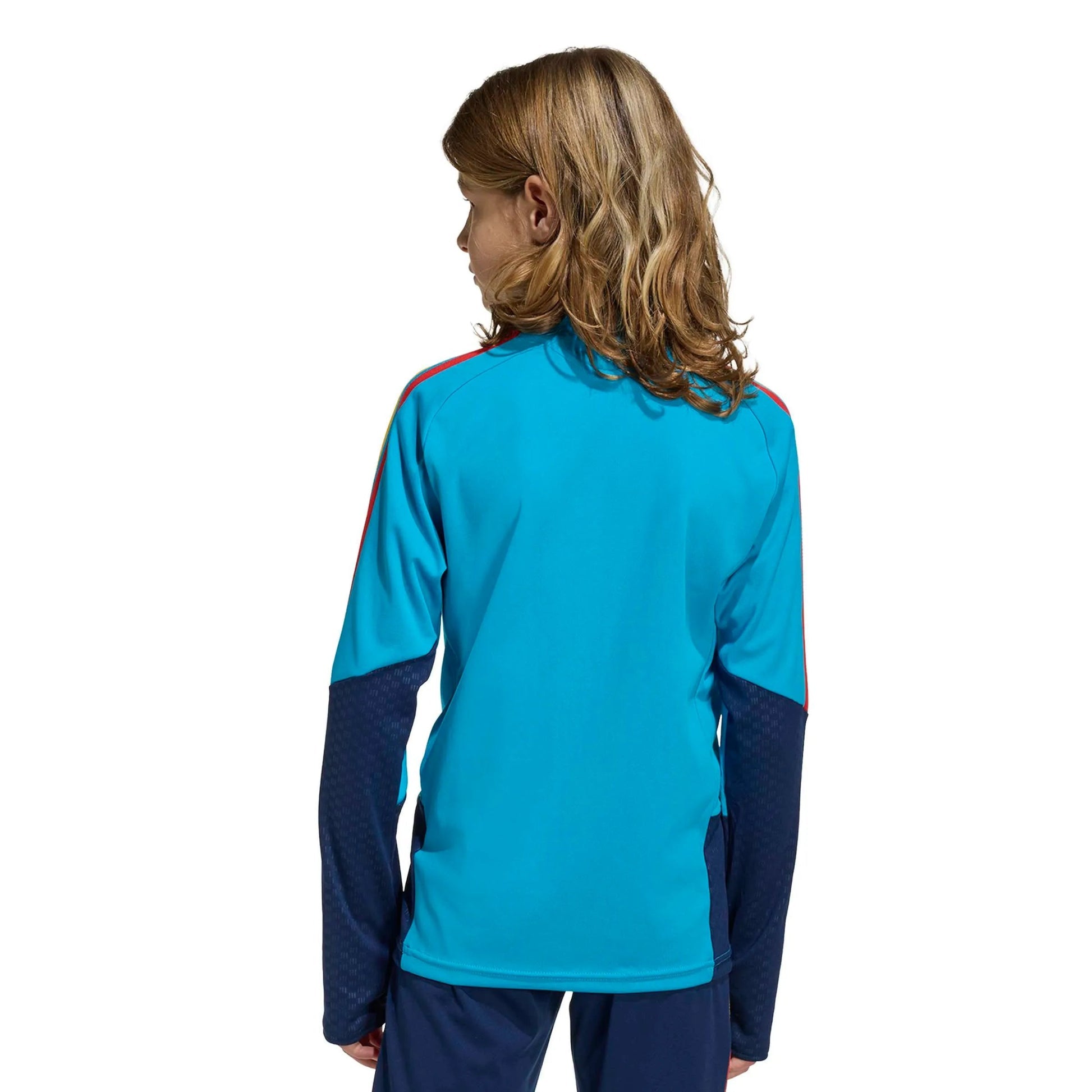 2026 Spain Youth Tiro Training Top Bold Aqua 