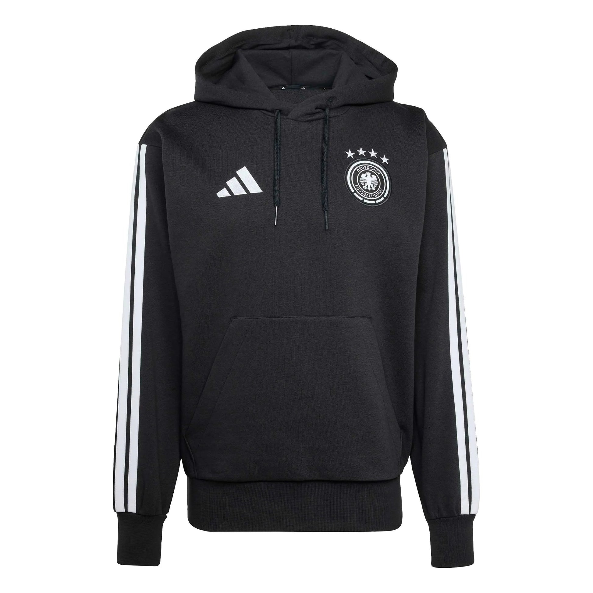 2026 Germany Men's DNA Fleece Hoodie Black 