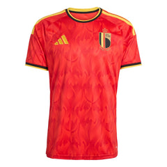 2026 Belgium Men's Stadium Home Soccer Jersey Red / Bold Gold 