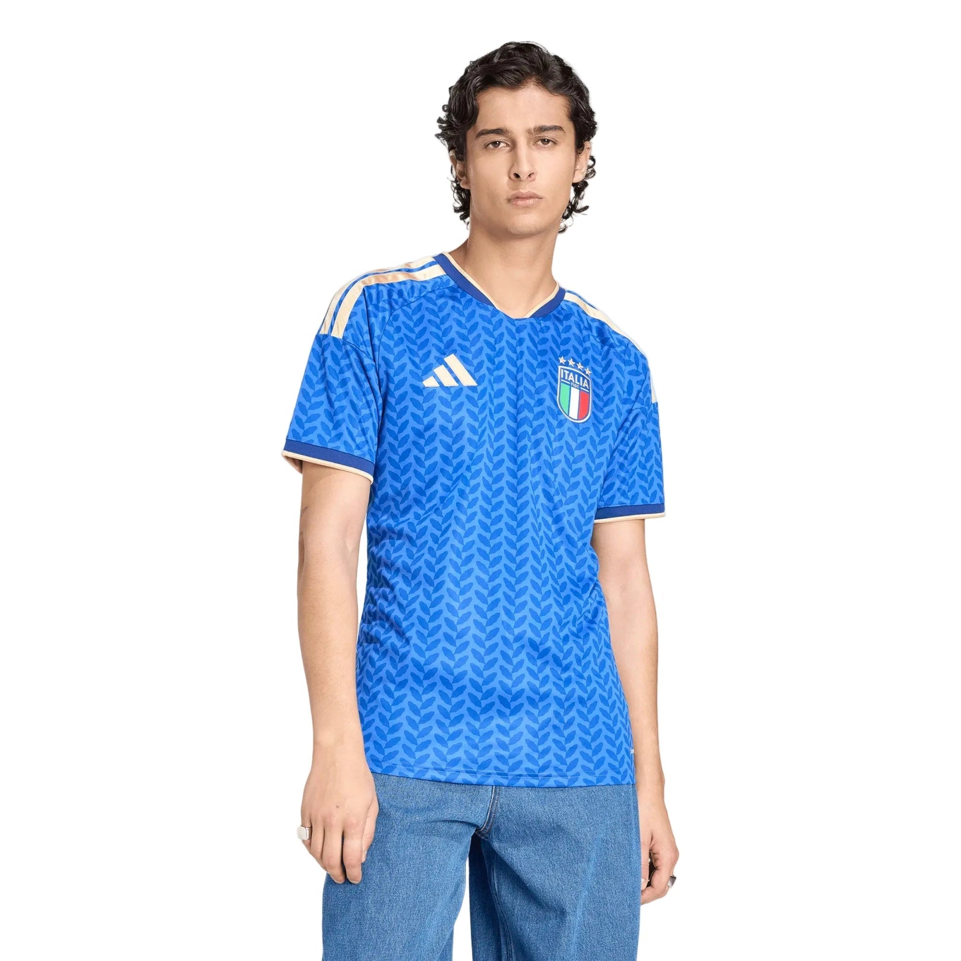 2026 Italy Men's Stadium Home Soccer Jersey Bold Blue 