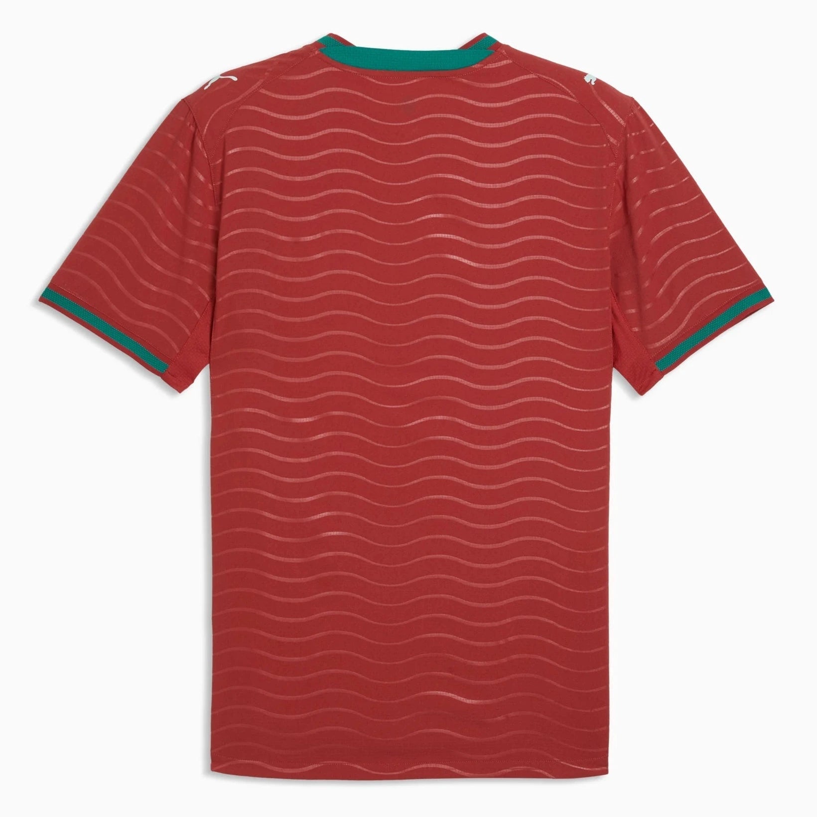 2026 Portugal Men's Authentic Home Soccer Jersey Club Red-Green Lagoon 