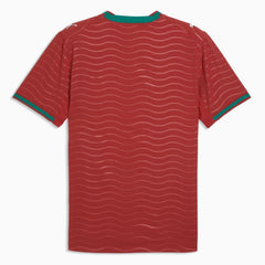 2026 Portugal Men's Authentic Home Soccer Jersey Club Red-Green Lagoon 
