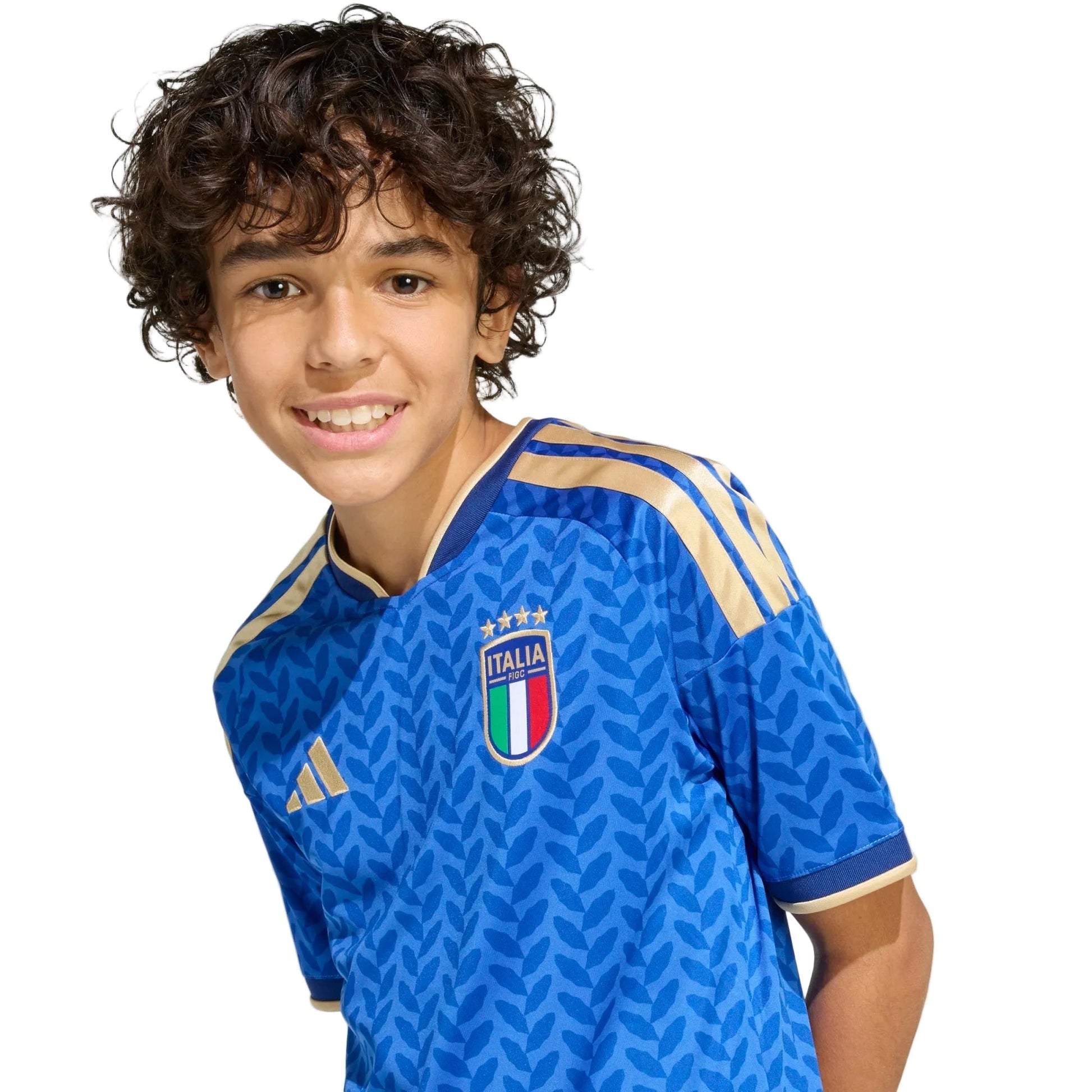2026 Italy Youth Stadium Home Soccer Jersey Bold Blue 