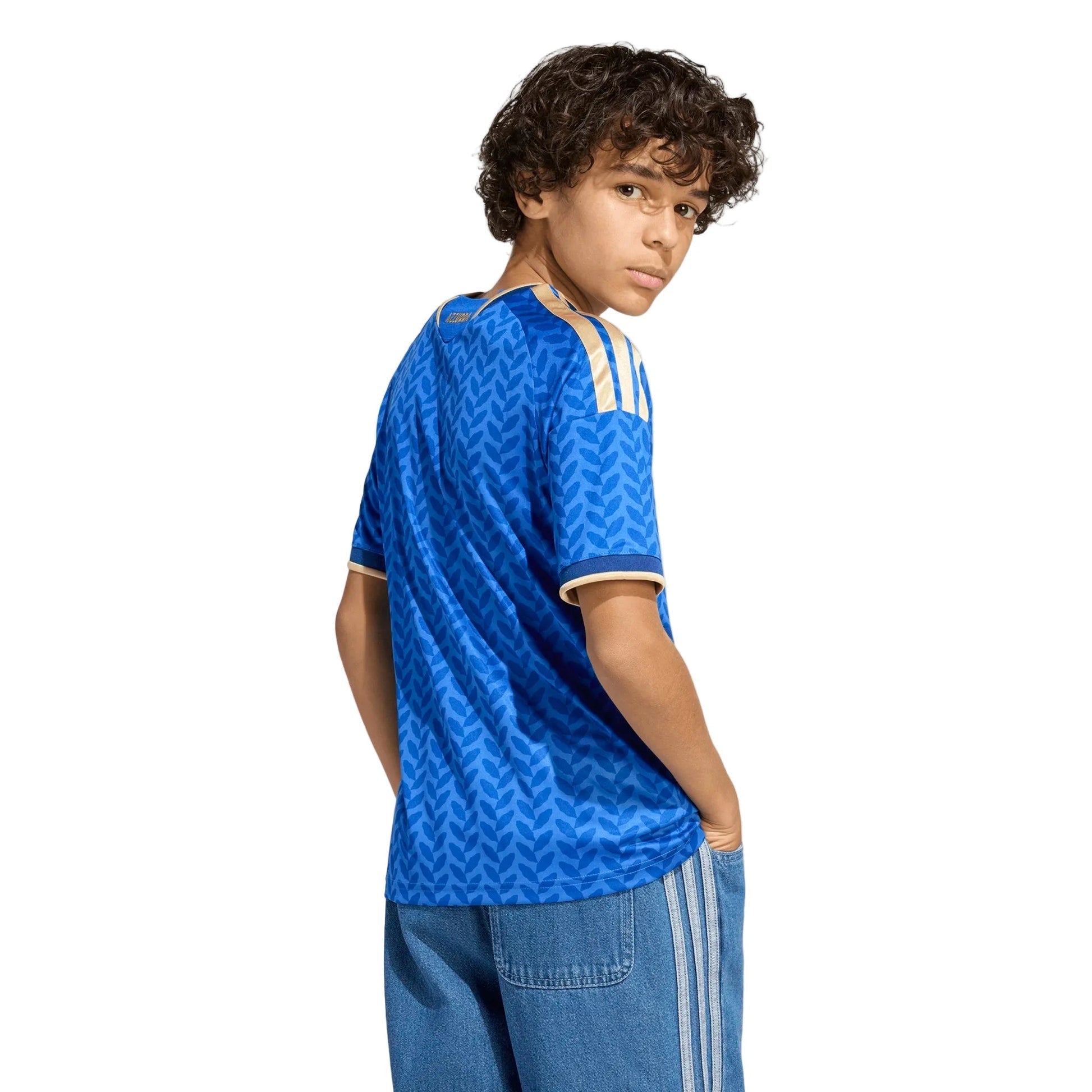 2026 Italy Youth Stadium Home Soccer Jersey Bold Blue 