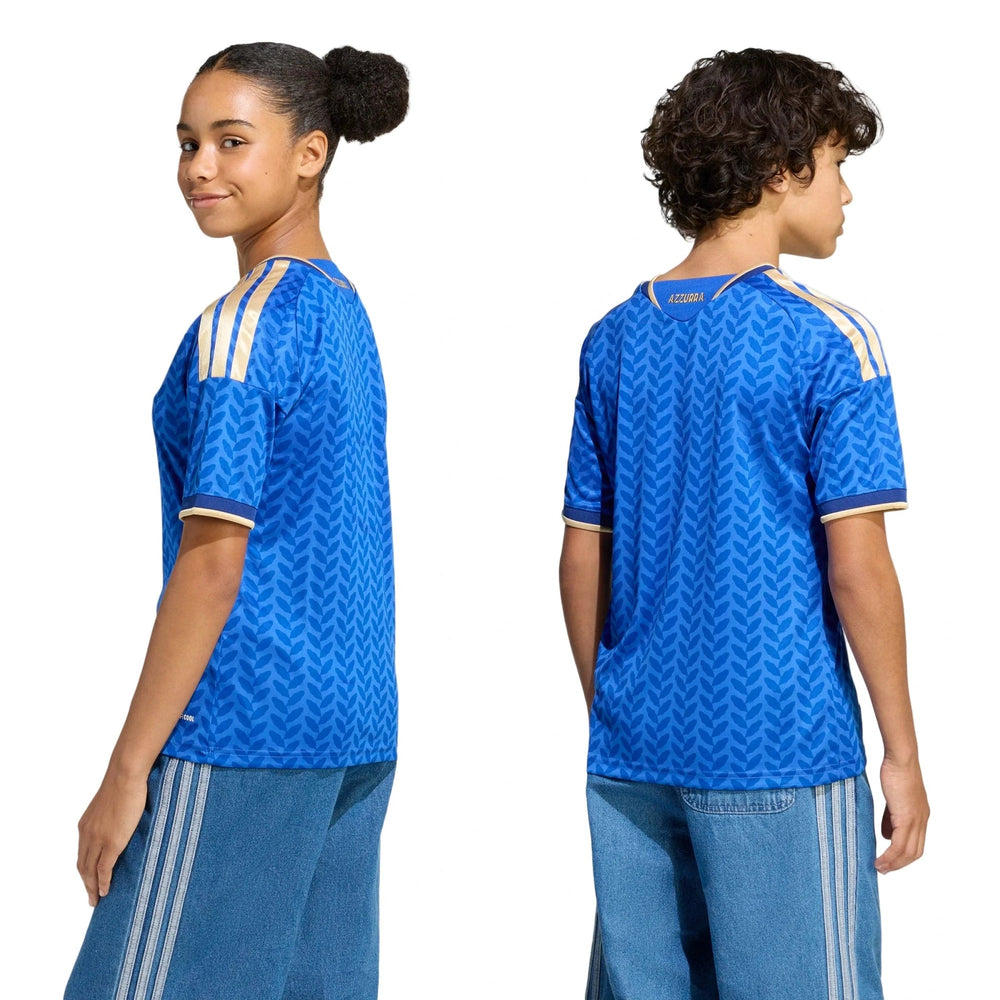 2026 Italy Youth Stadium Home Soccer Jersey Bold Blue 
