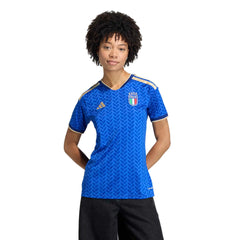 2026 Italy Women's Stadium Home Soccer Jersey Bold Blue 