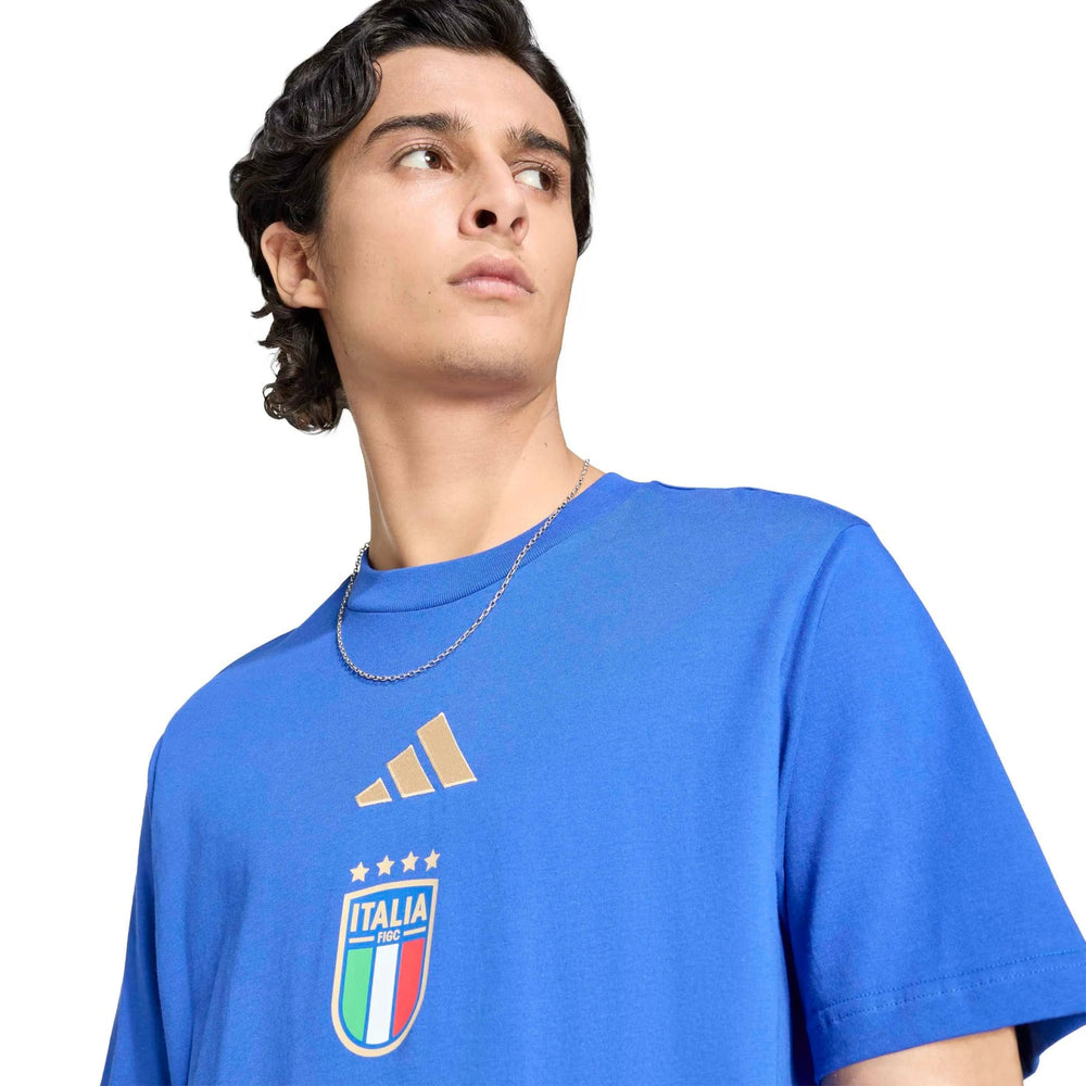 2026 Italy Men's DNA Graphic Tee Bold Blue 
