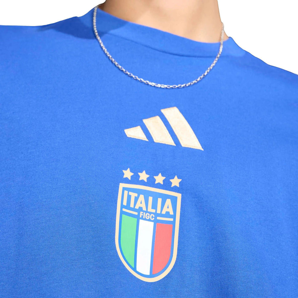 2026 Italy Men's DNA Graphic Tee Bold Blue 
