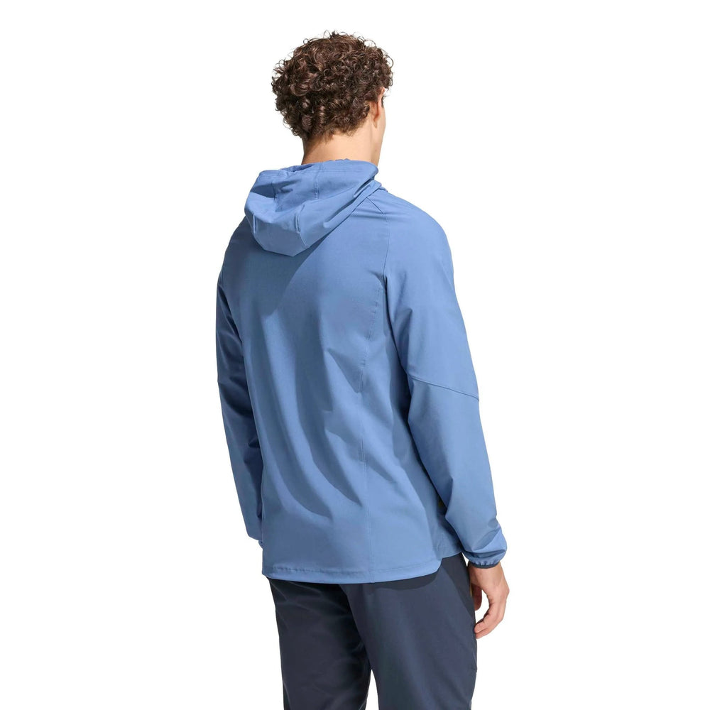 2026 Argentina Men's Tiro Travel Full Zip Windbreaker Crew Blue 