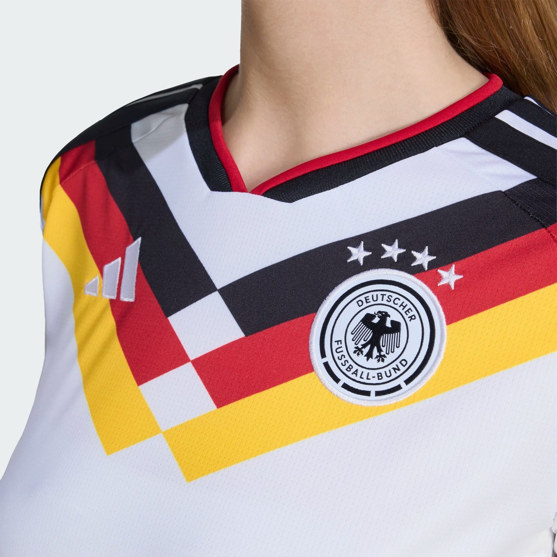 2026 Germany Women's Stadium Home Soccer Jersey White 