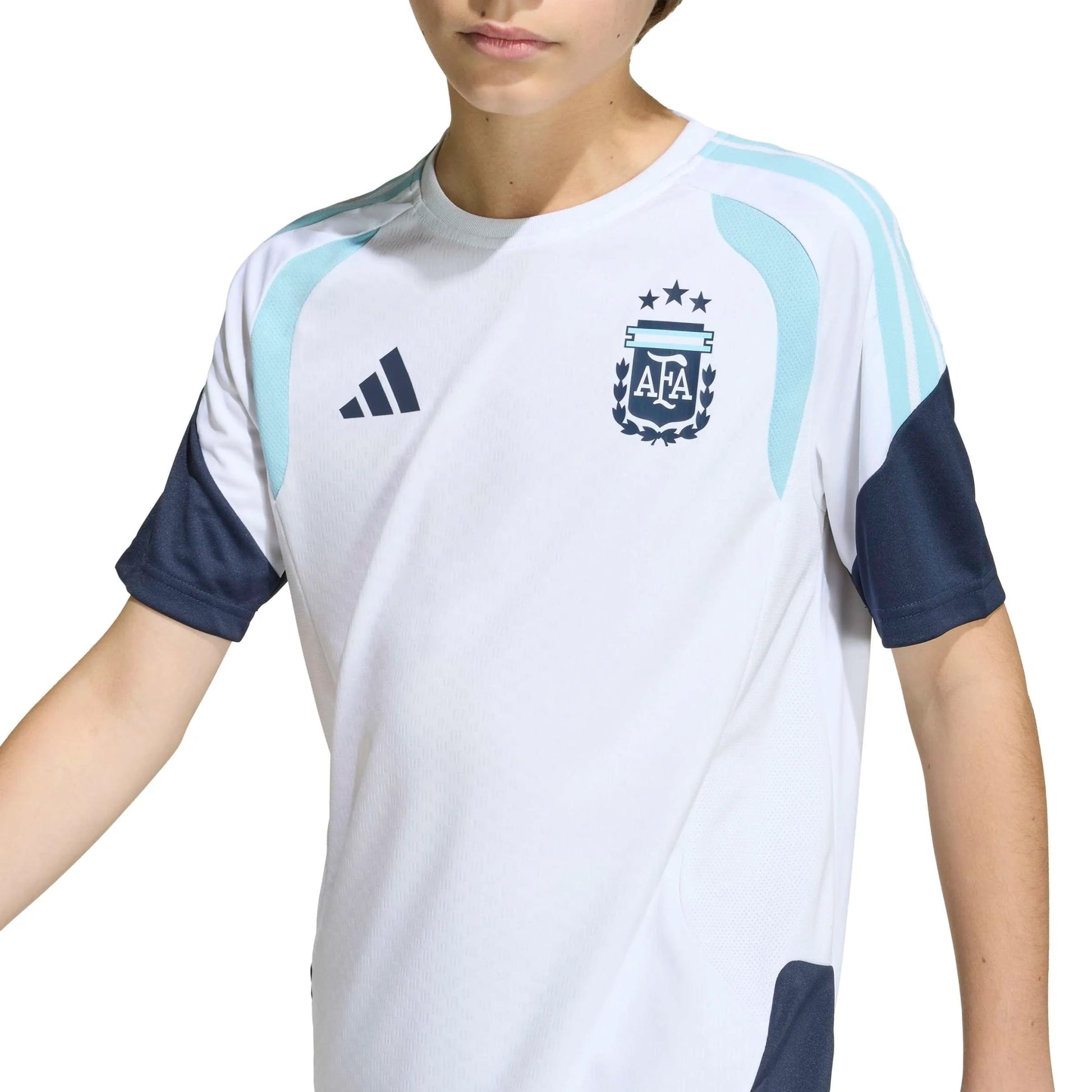 2026 Argentina Youth Training Soccer Jersey White 
