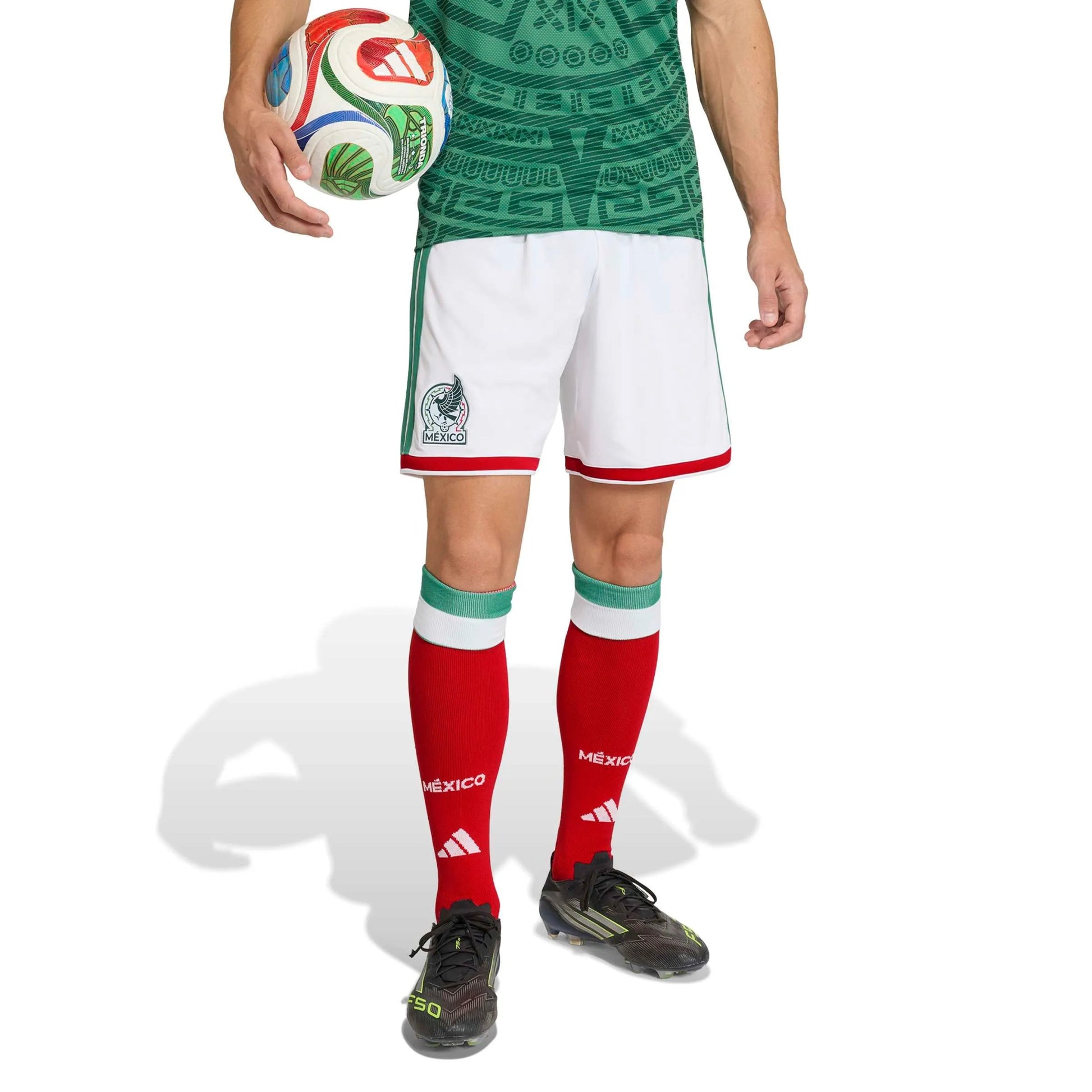 2026 Mexico Men's Stadium Home Shorts White 