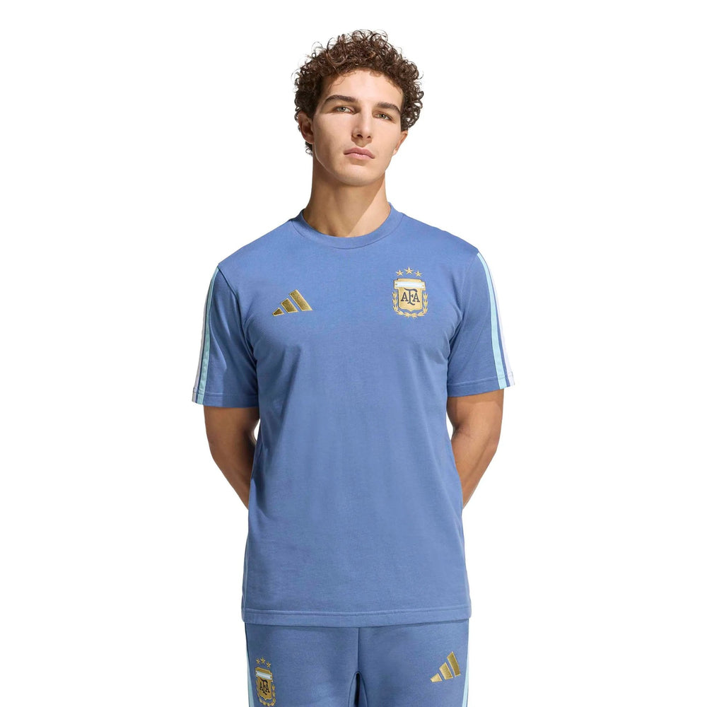 2026 Argentina Men's DNA Tee Crew Blue 
