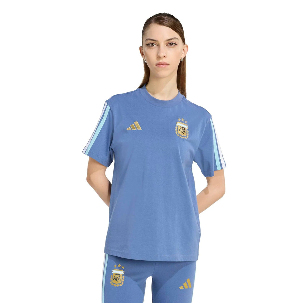 2026 Argentina Women's DNA Tee Crew Blue 