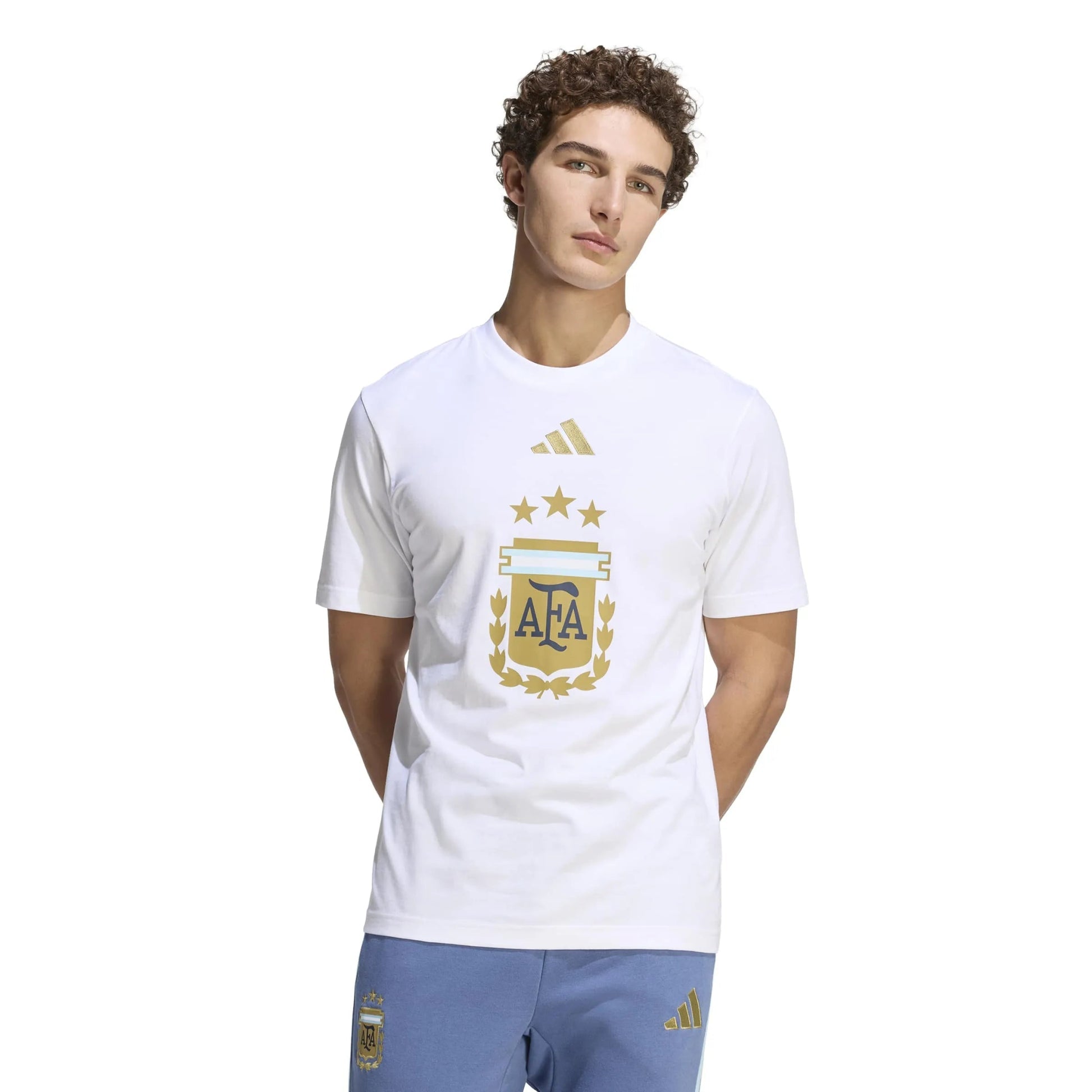 2026 Argentina Men's DNA Graphic Tee White 
