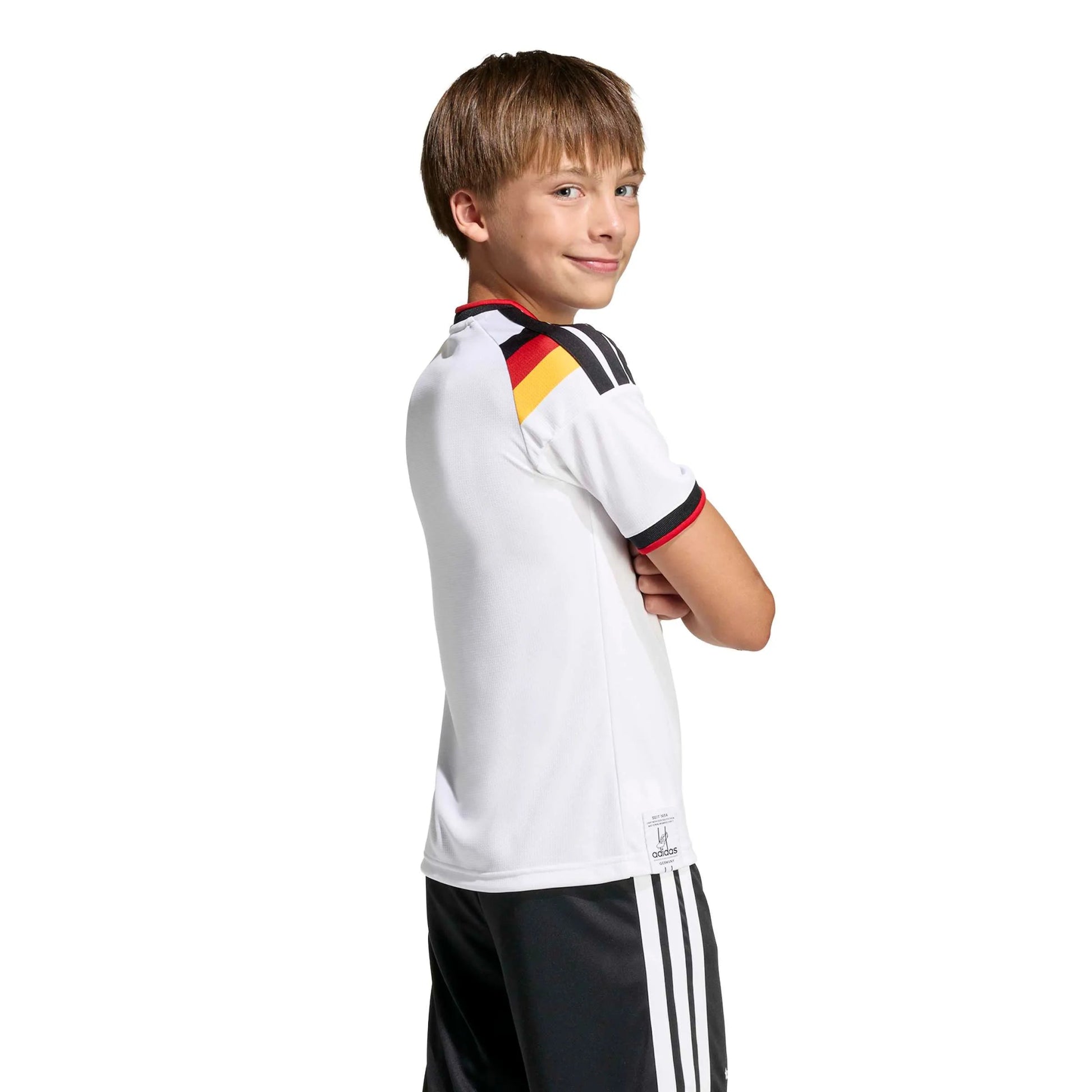 2026 Germany Youth Stadium Home Soccer Jersey White 
