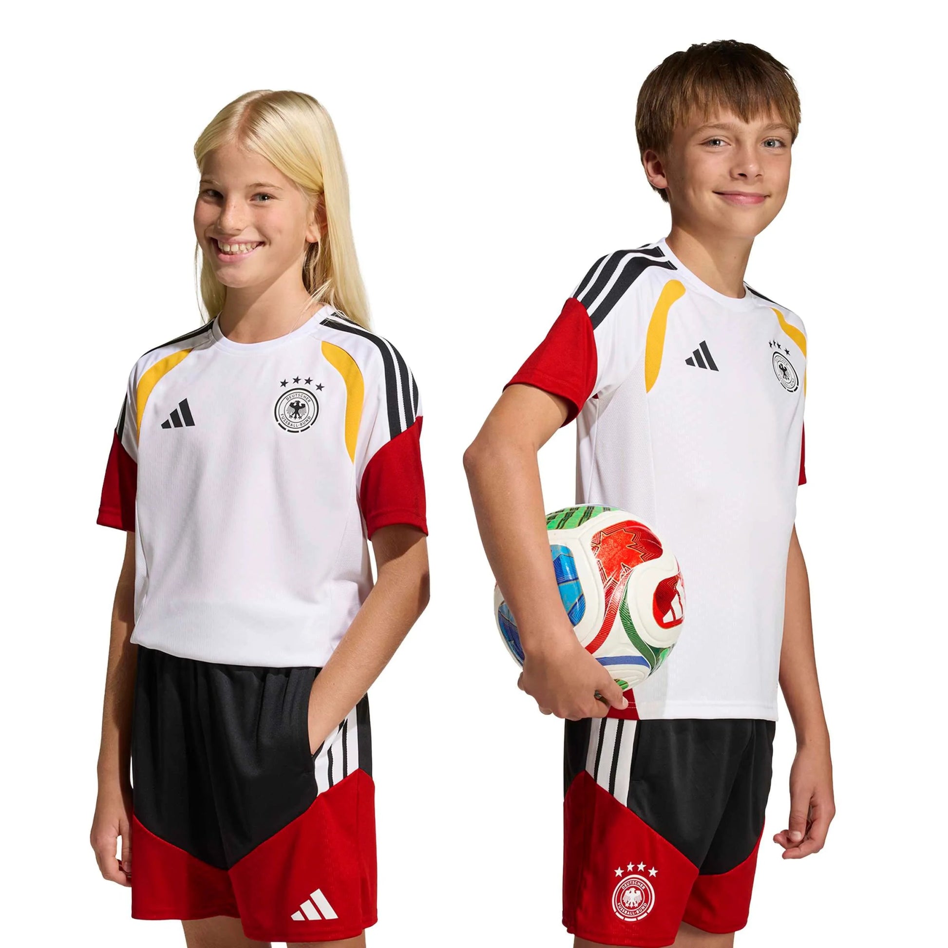 2026 Germany Youth Tiro Training Soccer Jersey White 