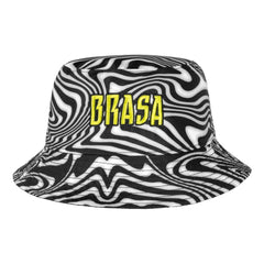 2026 Brazil Hollywood Keepers Reversible Bucket Hat Black/White 