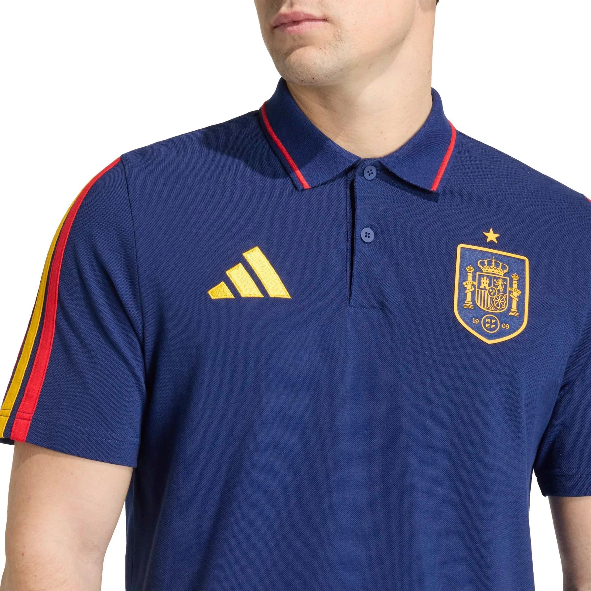 2026 Spain Men's DNA Polo Dark Blue 