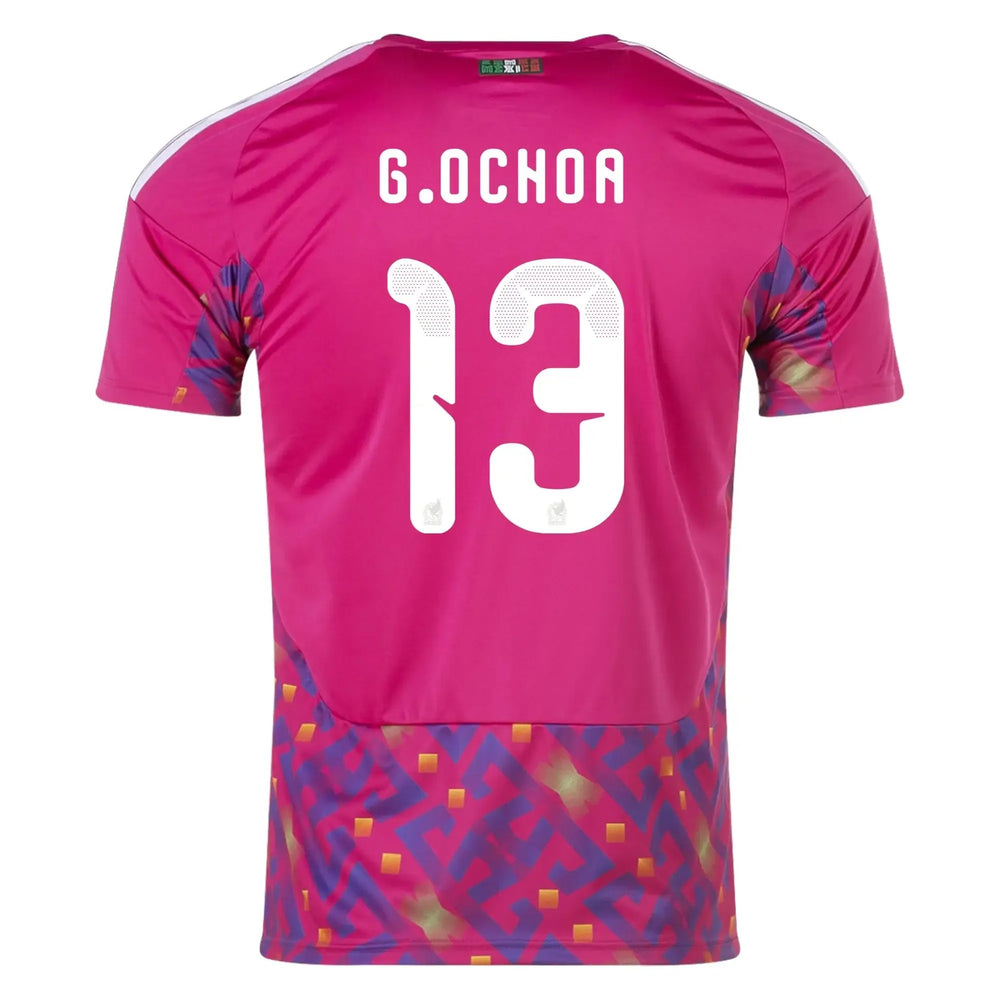 2026 Mexico Men's Stadium Home Goalkeeper Soccer Jersey Team Real Magenta 