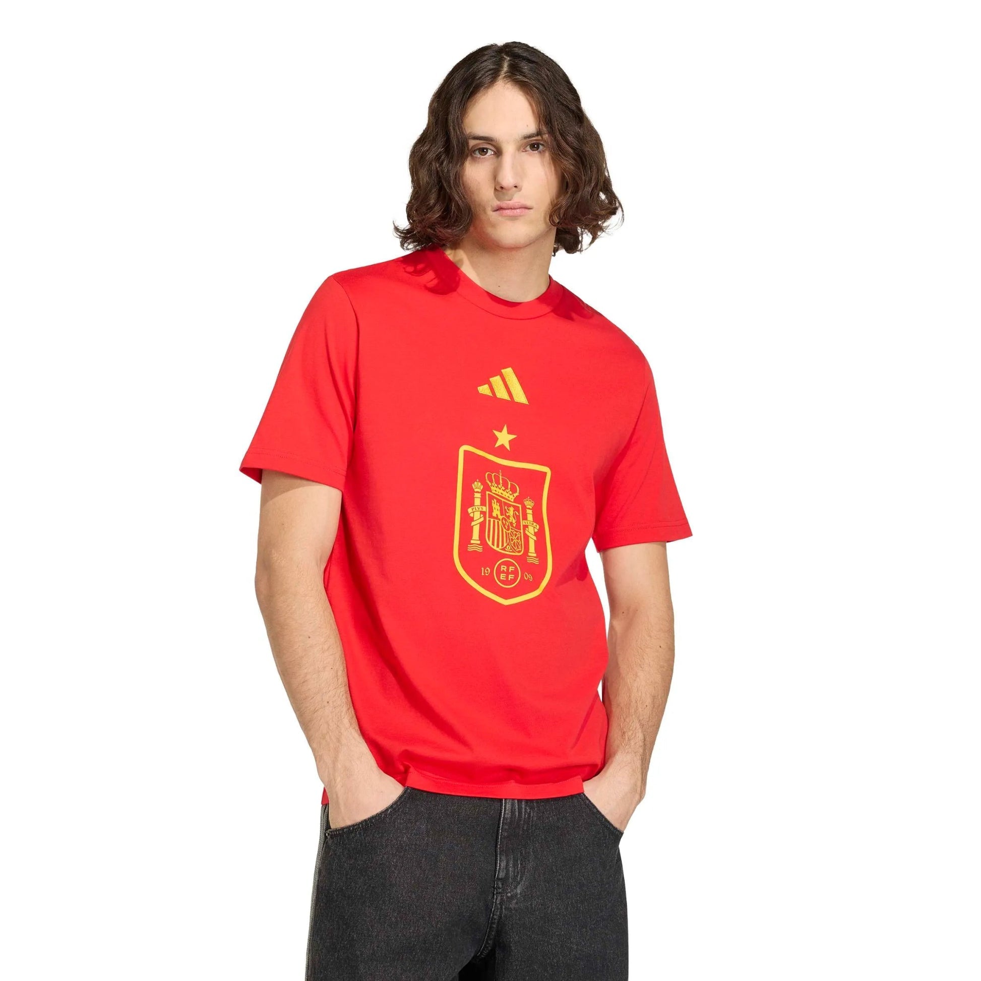 2026 Spain Men's DNA Graphic Tee Vivid Red 