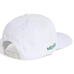 2026 Mexico Snapback Cap White / Better Scarlet 
