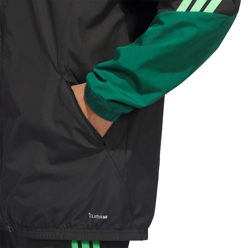 2026 Mexico Men's Tiro All Weather Jacket Black 
