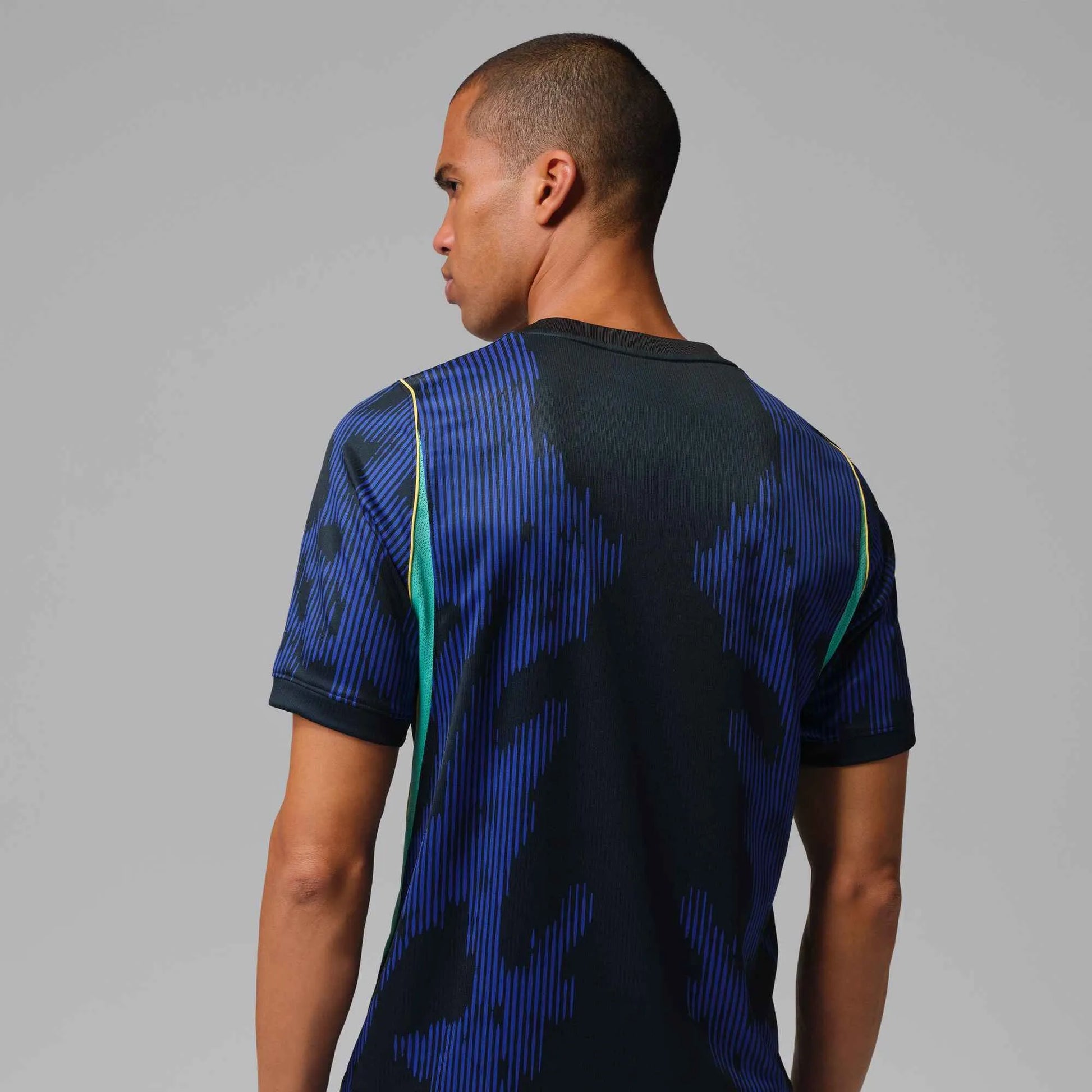 2026-27 Brazil Men's Stadium Away Soccer Jersey Old Royal/Black/P109C 
