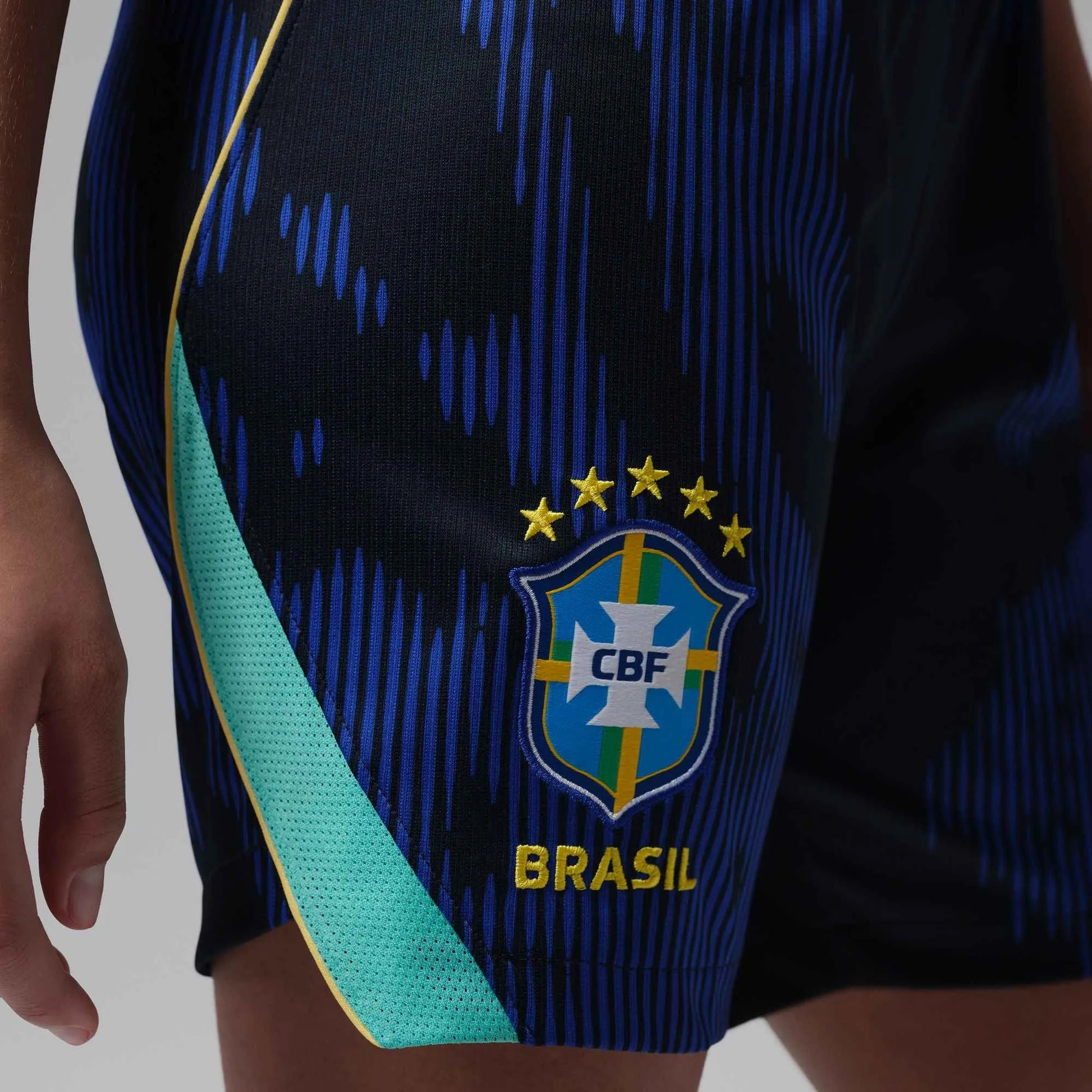 2026-27 Brazil Youth Stadium Away Shorts Old Royal/Black/P109C 