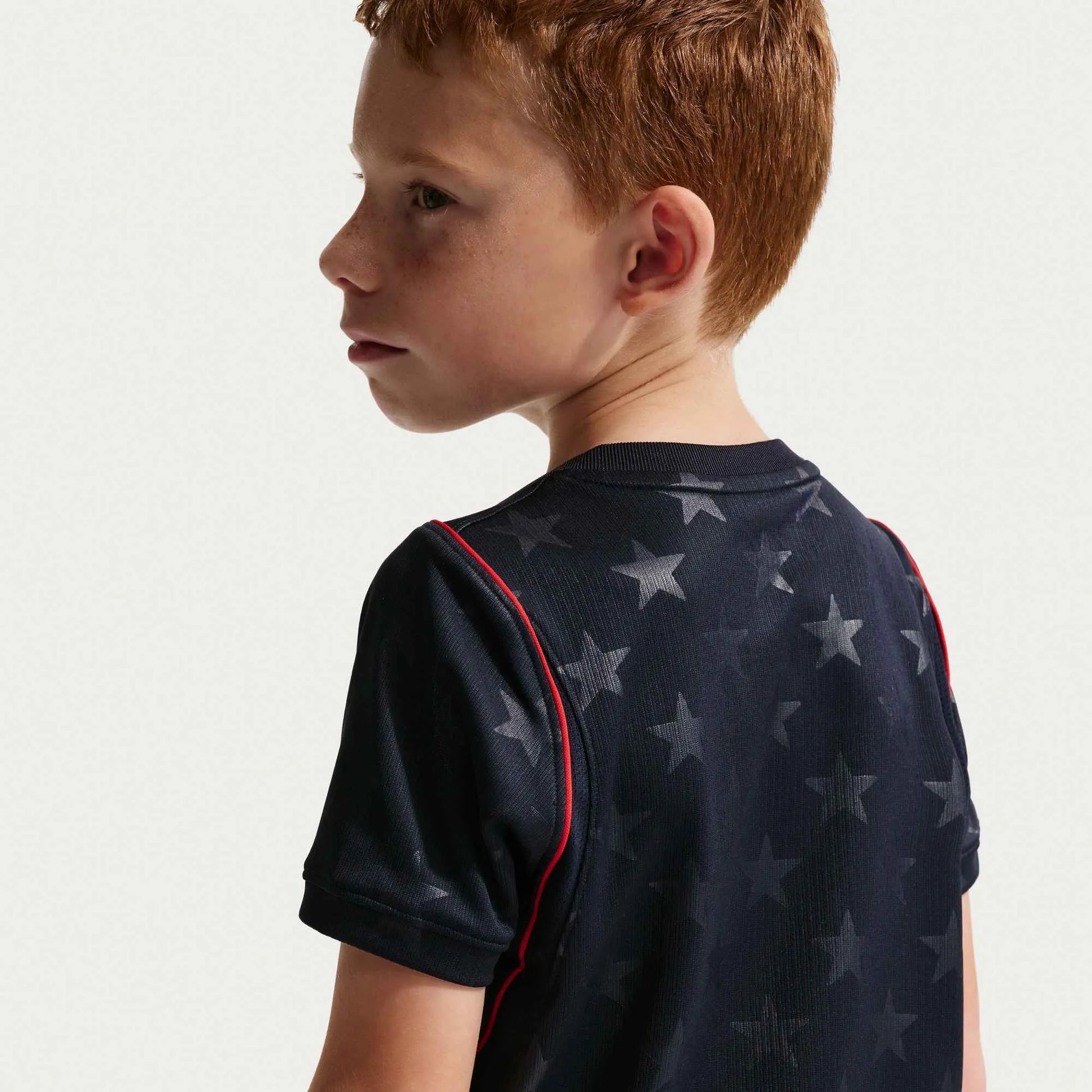 2026-27 USMNT Little Kid's Stadium Away Kit Dark Obsidian/Pure Platinum 