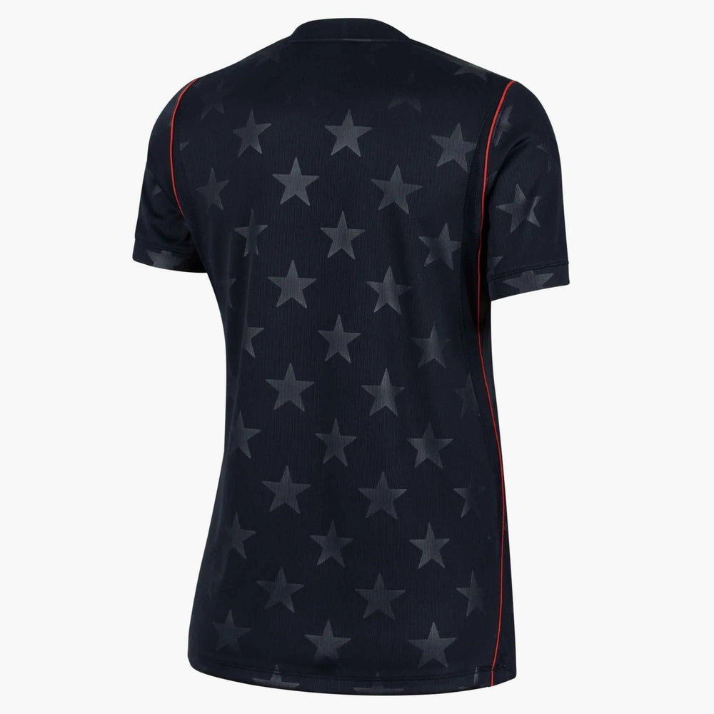 2026-27 USMNT Women's Stadium Away Soccer Jersey Dark Obsidian/Pure Platinum 
