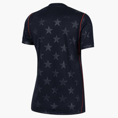 2026-27 USMNT Women's Stadium Away Soccer Jersey Dark Obsidian/Pure Platinum 