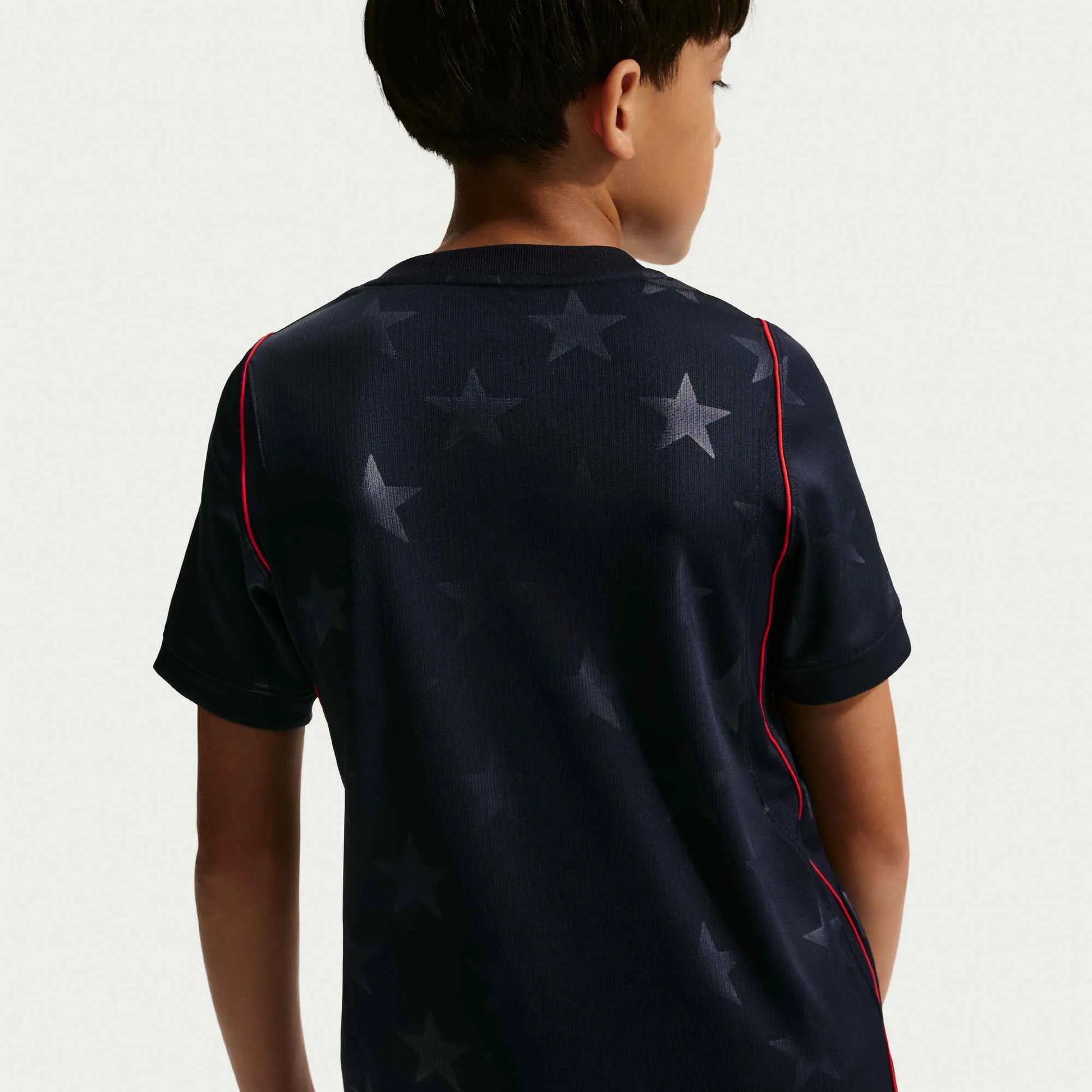 2026-27 USMNT Youth Stadium Away Soccer Jersey Dark Obsidian/Pure Platinum 