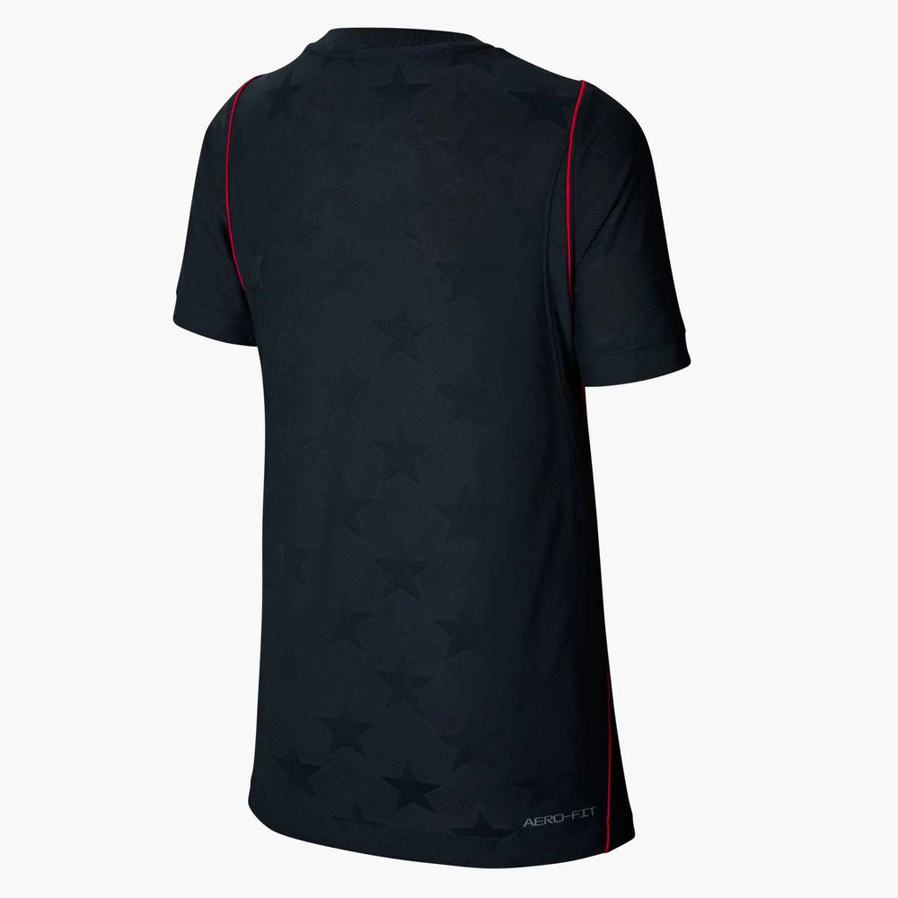 2026-27 USMNT Youth Authentic Away Soccer Jersey Dark Obsidian/Pure Platinum 