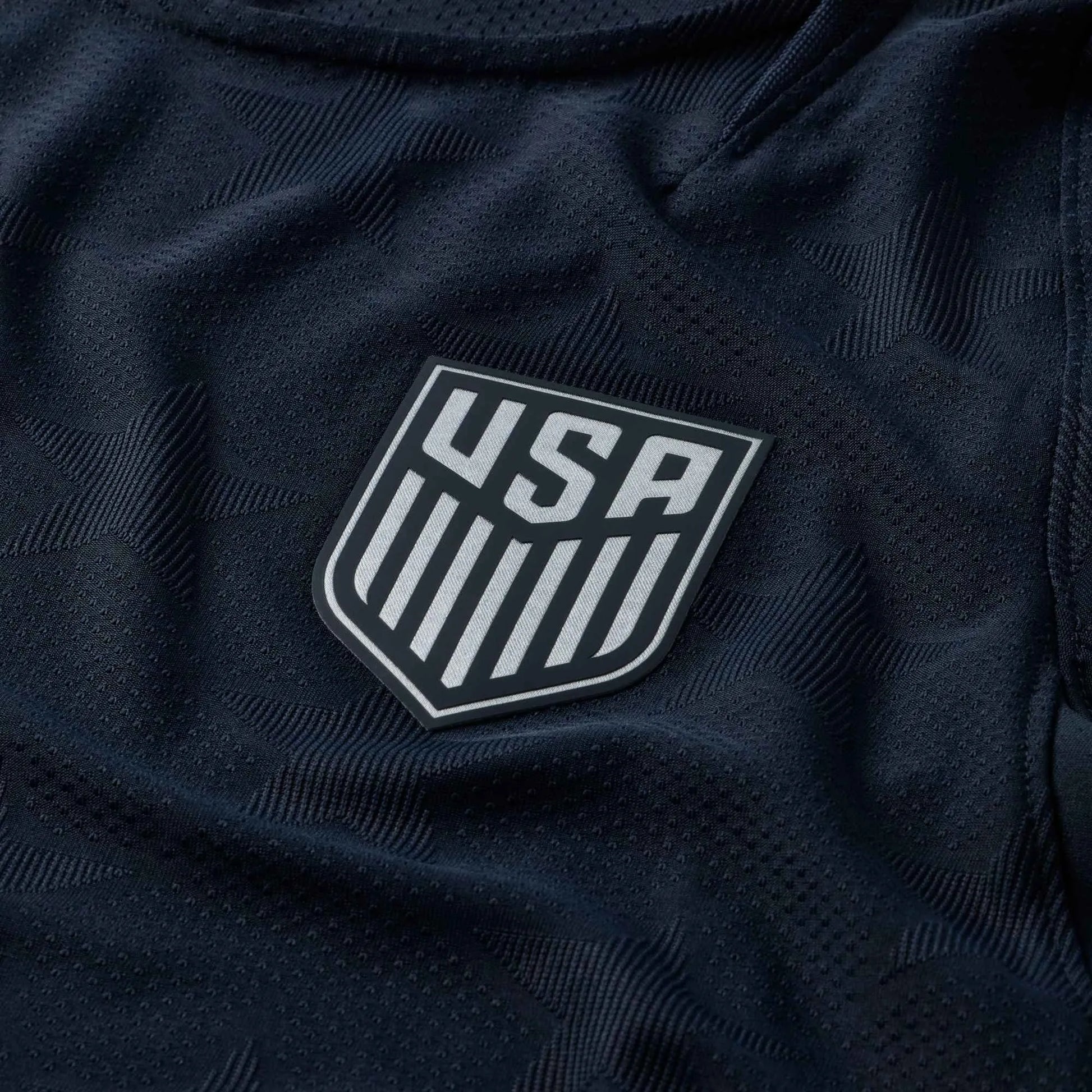 2026-27 USMNT Youth Authentic Away Soccer Jersey Dark Obsidian/Pure Platinum 