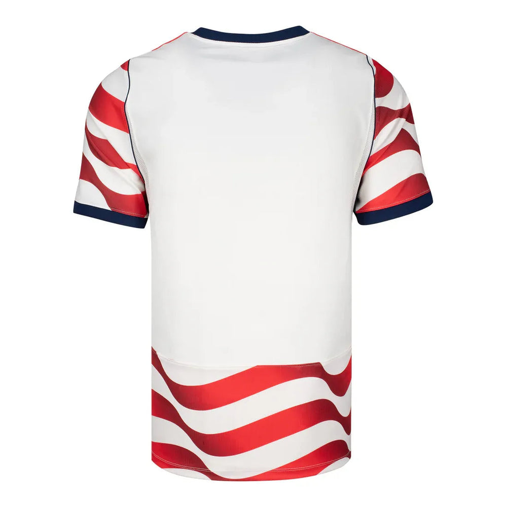 2026-27 USMNT Men's Stadium Home Player Soccer Jersey Sail/Midnight Navy/Midnight Navy 