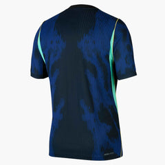 2026-27 Brazil Men's Authentic Away Soccer Jersey Old Royal/Black/P109C 